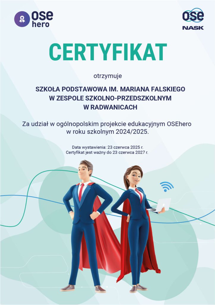 certyfikat 
