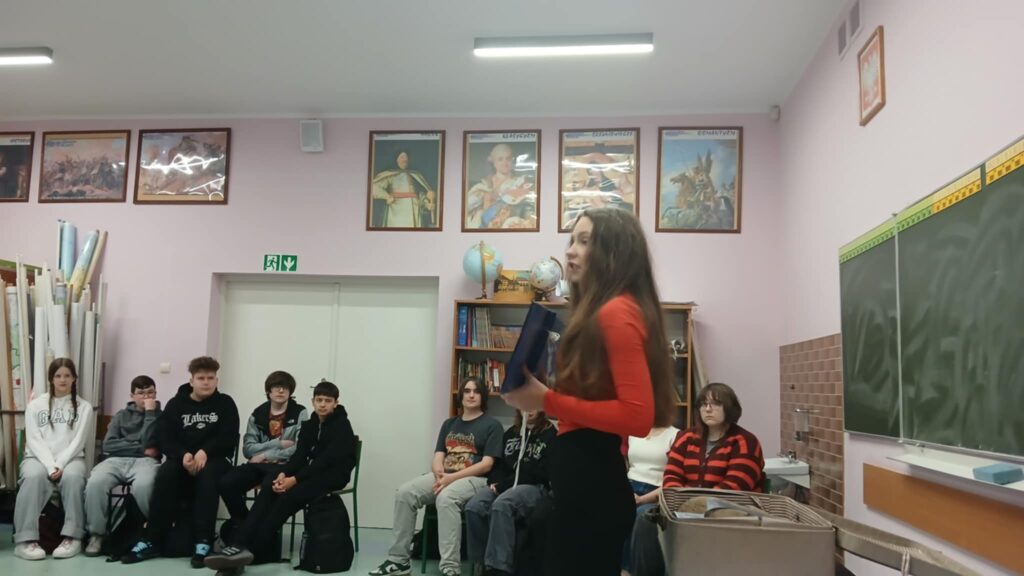 spotkanie z panią Dominikę Pacułt