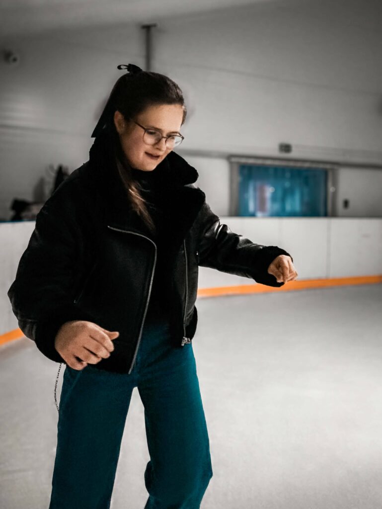 klasa 8 na lodowisku i kręgielni