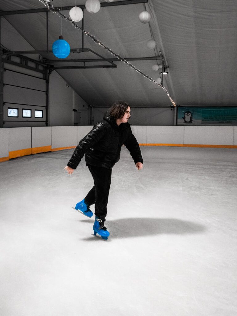 klasa 8 na lodowisku i kręgielni