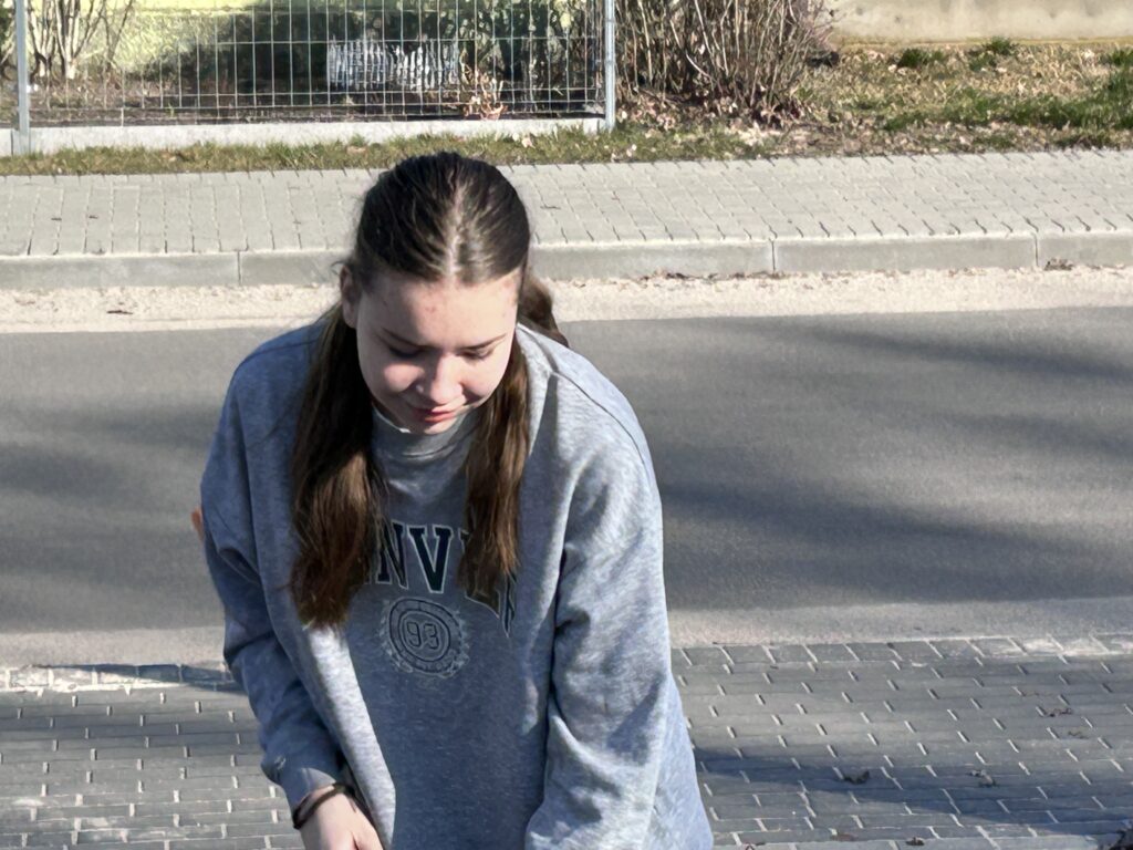 Czyn społecznym przy Centrum Usług Społecznych Roszarnia.