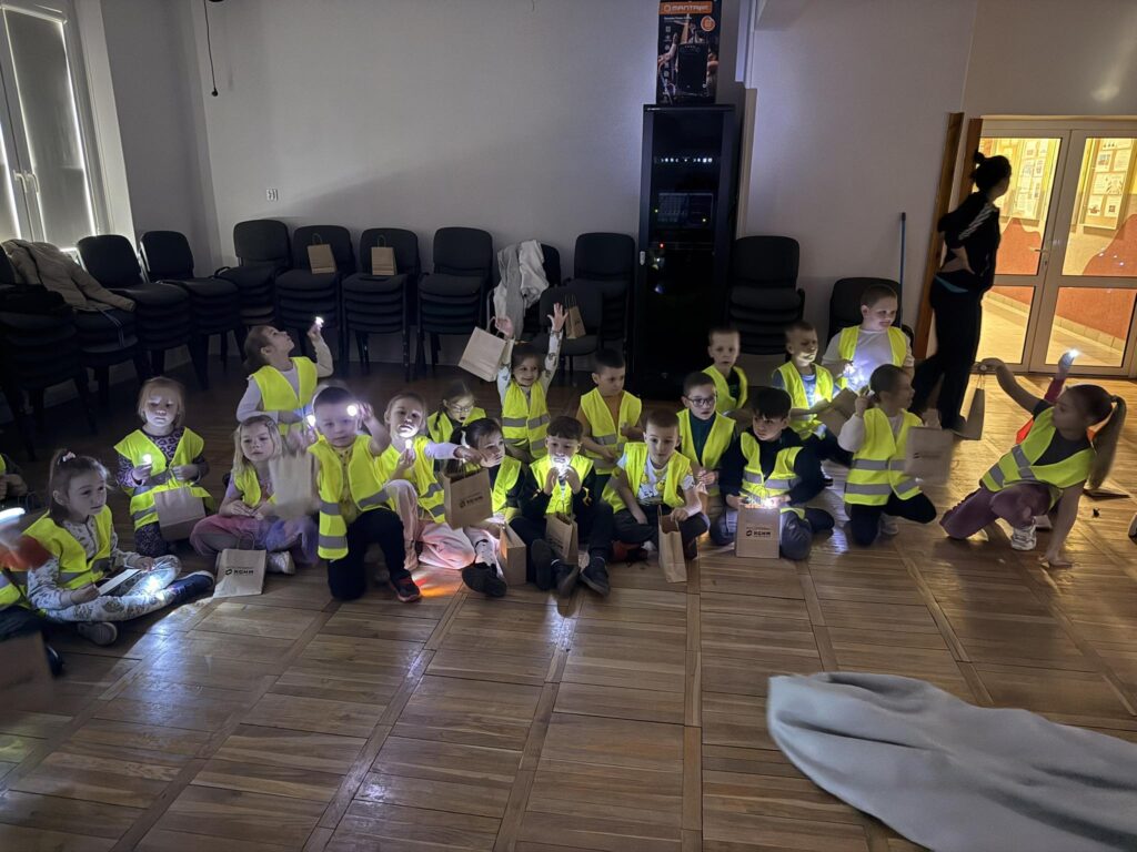 Spotkanie przedszkolaków z wolontariuszami z KGHM.