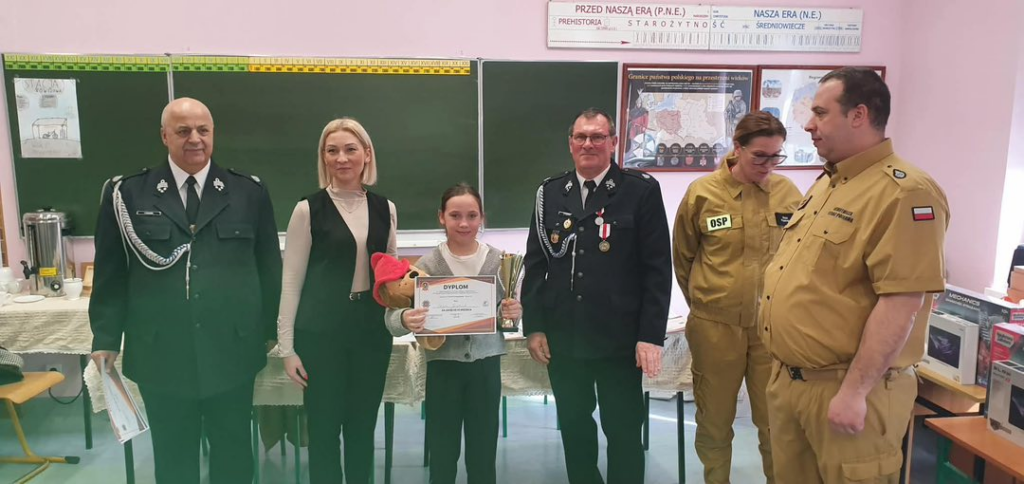 Ogólnopolski Turniej Wiedzy Pożarniczy „Młodzież zapobiega pożarom” – etap gminny